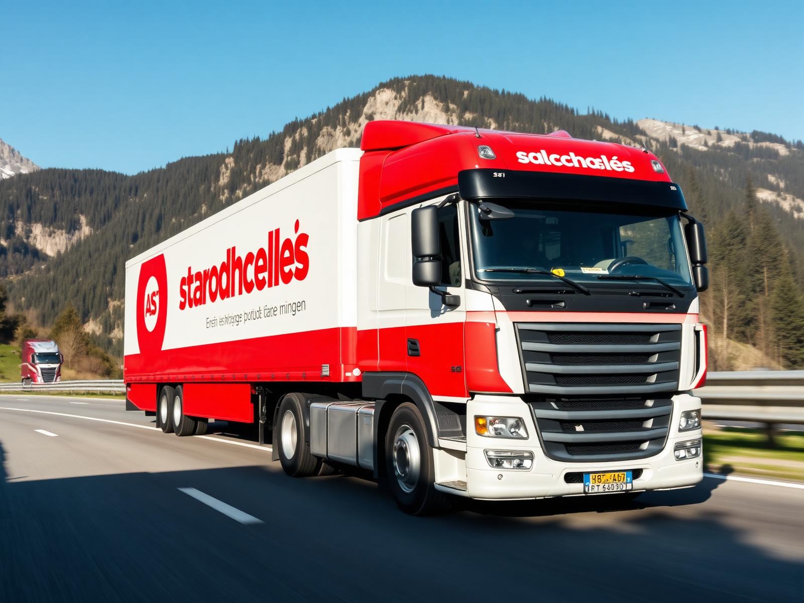 Grossfahrzeugwerbung